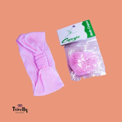 Acessórios Ballet (Kit Faixa + Redinha)