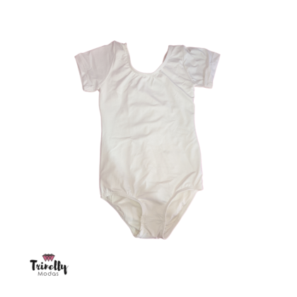Collant de Ballet Meia Manga - Trinelly [Infantil]